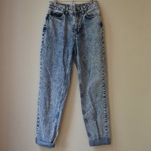 BDG acid washed high waist mom jeans